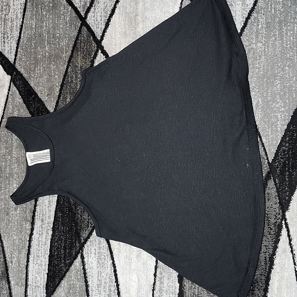 FREE PEOPLE SET-OF-5 RACERBACK RIBBED RELAXED FIT TANK-TOPS LARGE PRICE FIRM - Picture 10 of 12